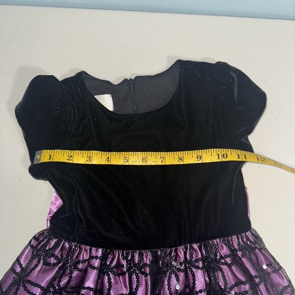 Cinderella Couture Girls 6 Dress Special Occasions Formal Velvet Sequins Party - Picture 7 of 10